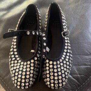 Stylish Black and Silver Shoes
